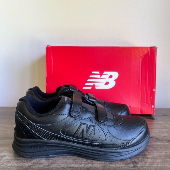 New Balance 577V1 Men's Triple Black Walking Shoe Size 8 #B1414